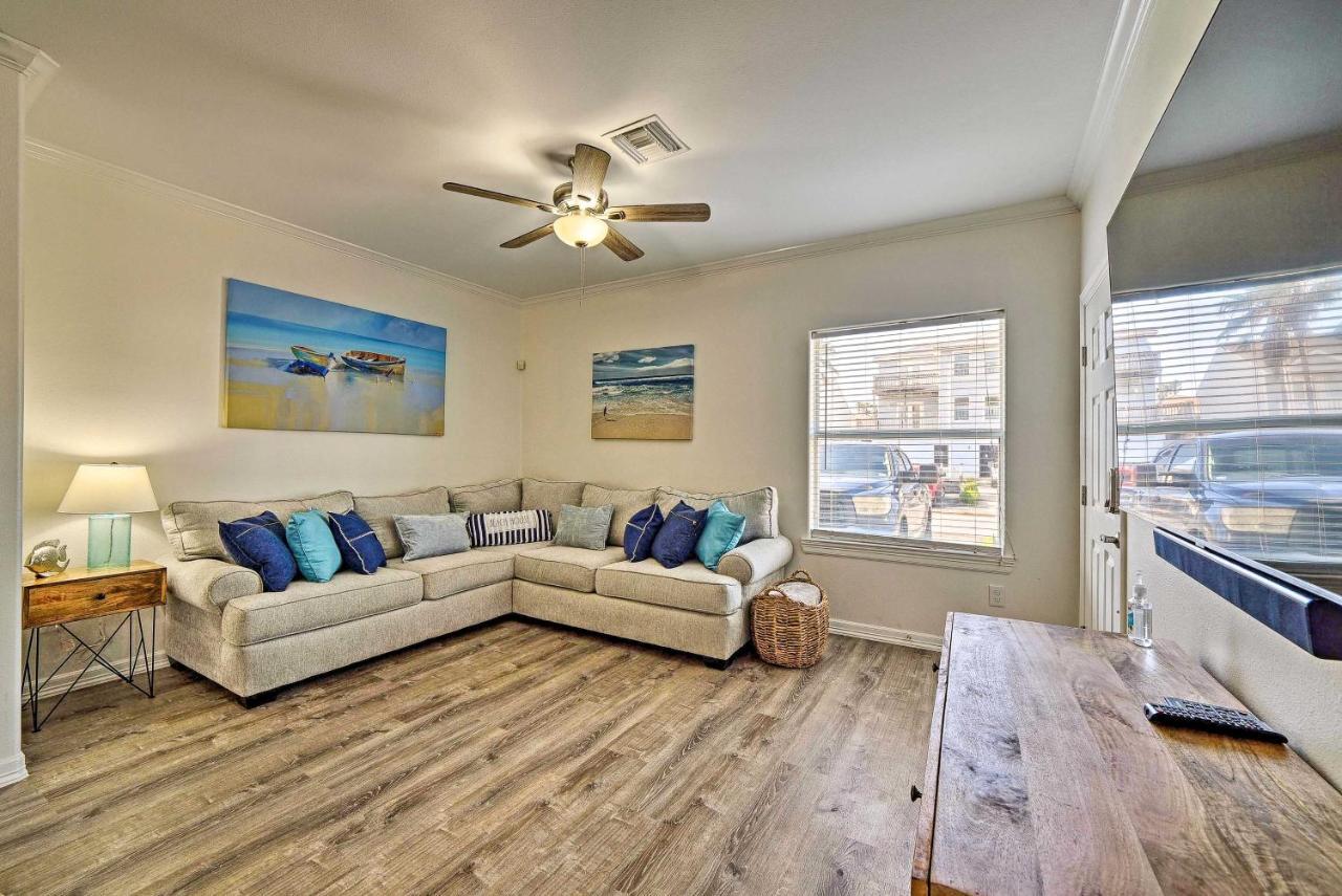 Modern Island Condo With Pool Steps To The Beach! South Padre Island Eksteriør bilde